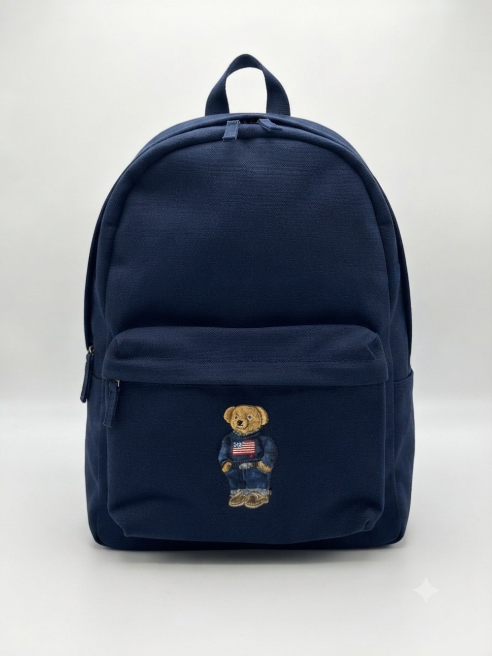 Polo Ralph Lauren Kids Boys Girls Newport  Navy Polo Bear School Backpack, NWT - Picture 2 of 16